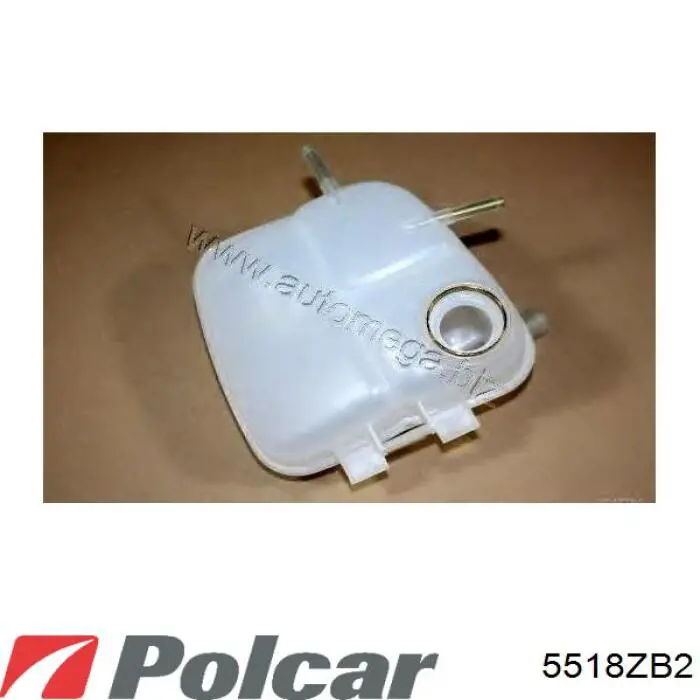 Бачок системи охолодження двигуна розширювальний Polcar 5518ZB2 ціна, від 19.73 USD
