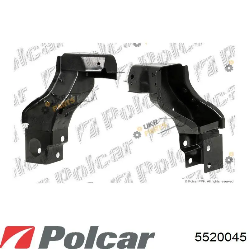 Рамка радіатора верхня Polcar 5520045 ціна, від 37.49 USD