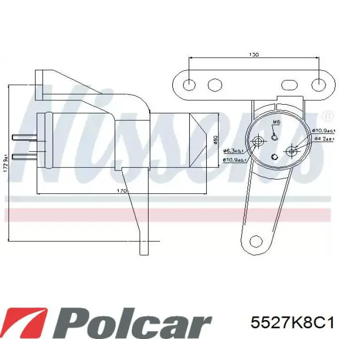 5527K8C1 Polcar Конденсатор