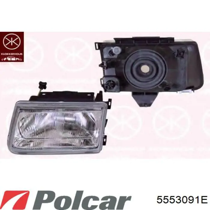 5553091E Polcar Фари