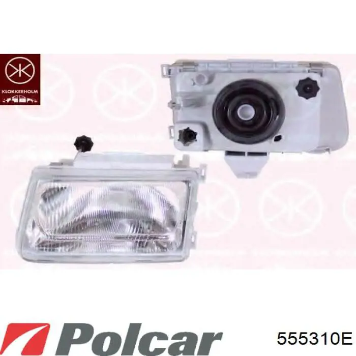 5555121E Polcar Основна фара - вставка