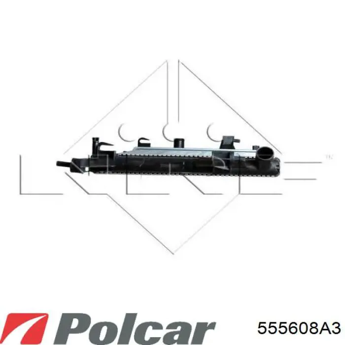Радіатор 555608A3 Polcar