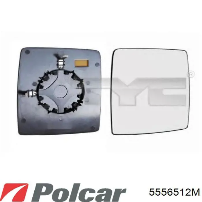 Ліве бокове дзеркало 5556512M Polcar