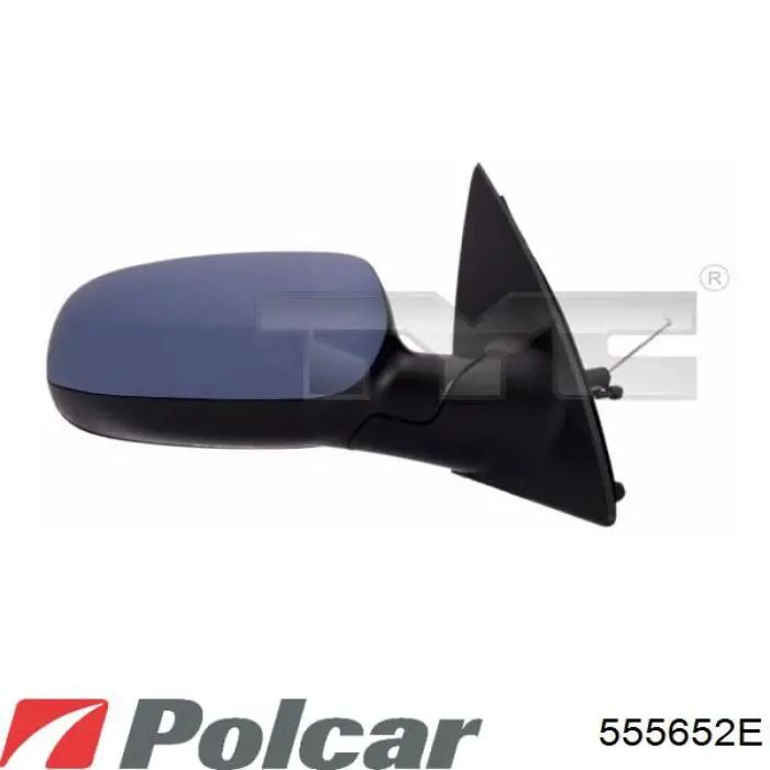 555652E Polcar Накладка дзеркала заднього виду, права