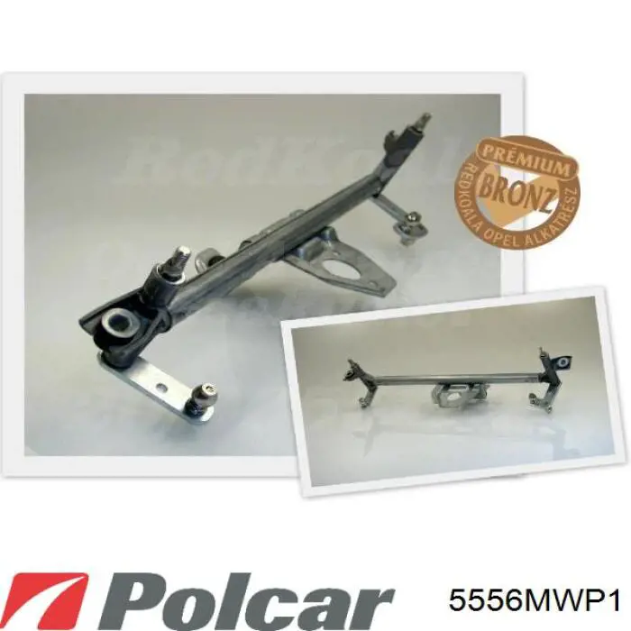 Трапеція щіток лобового скла Polcar 5556MWP1 ціна, від 19.48 USD