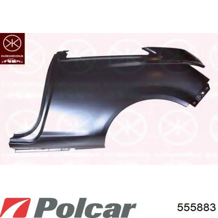 Крило заднє Opel 13236235 ціна, від 237.38 USD