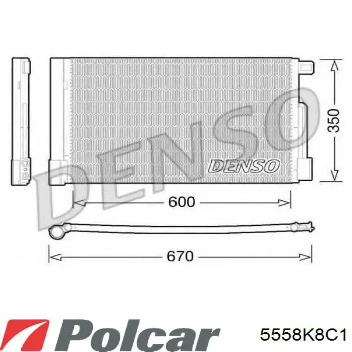 5558K8C1 Polcar Конденсатор