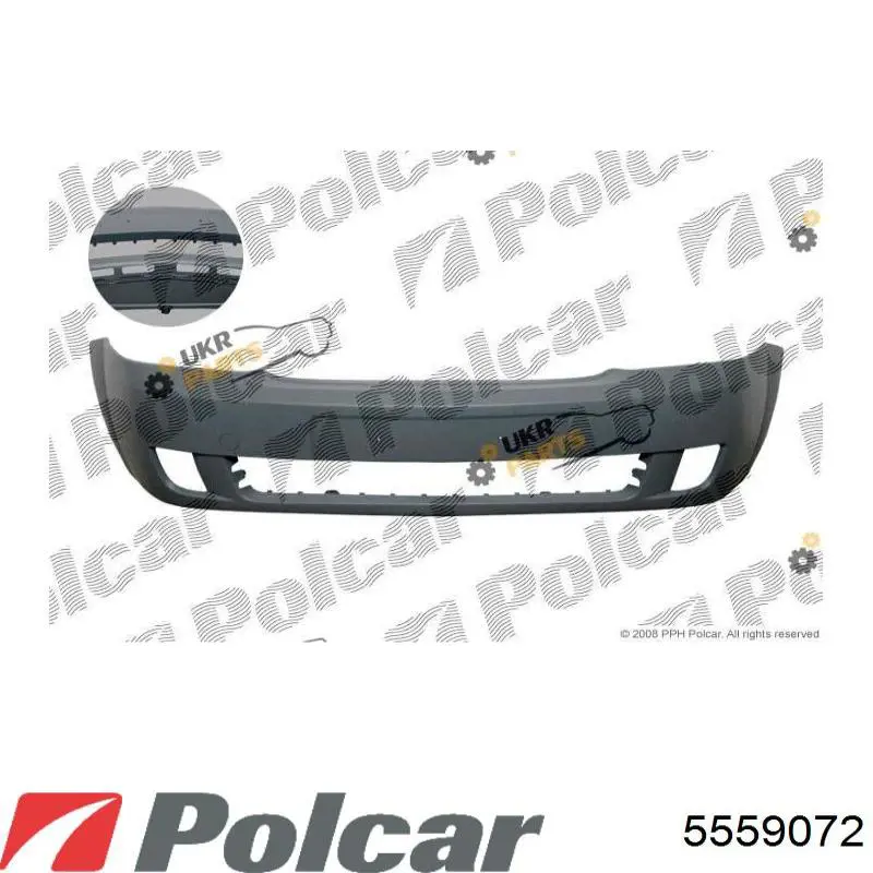 Бампер на авто Polcar 5559072 ціна, від 71.27 USD