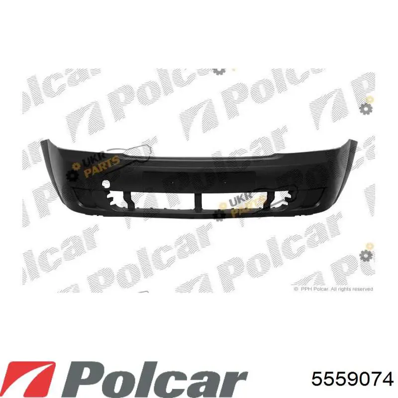 5559074 Polcar Бампер передній в зборі