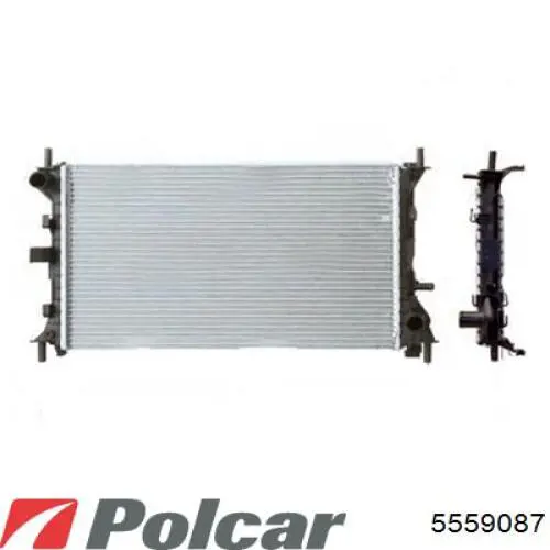 Купити 5559087 Polcar Радіатор двигуна