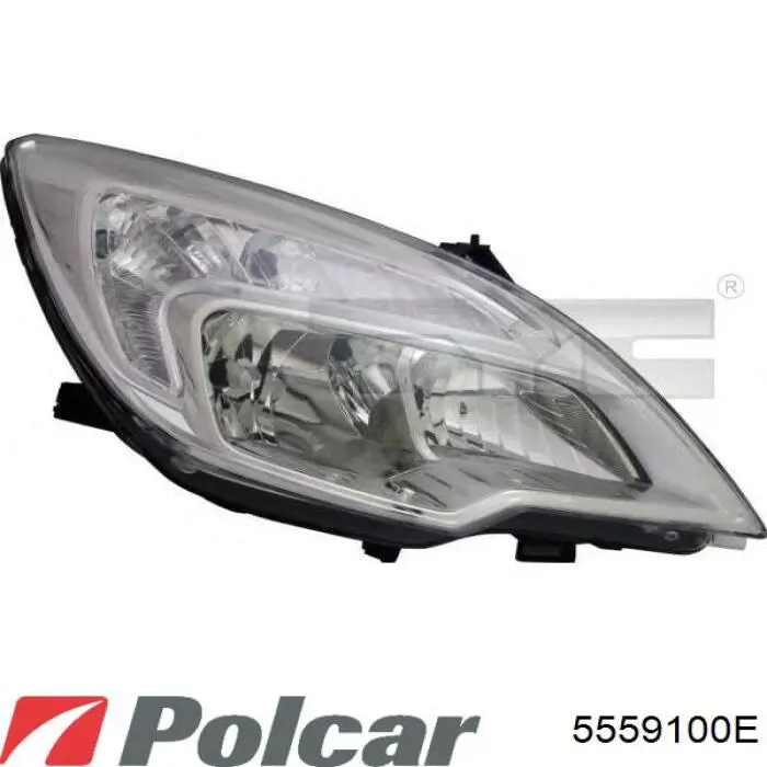 Фара права 93321053 General Motors