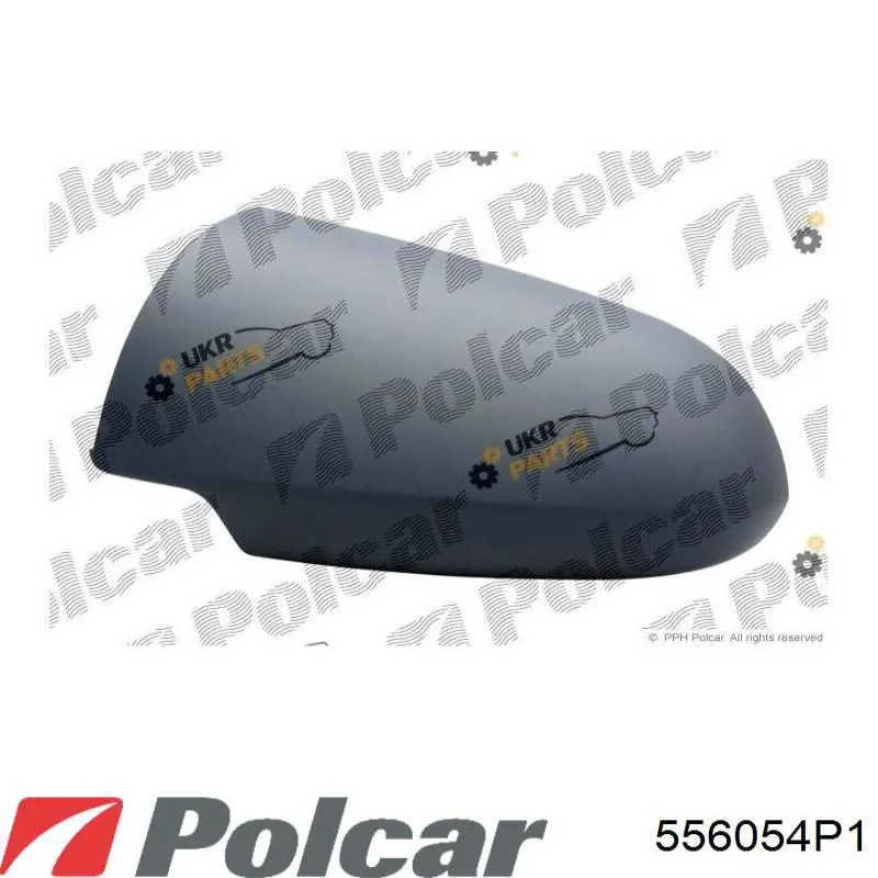 Накладка лівого бокового дзеркала Polcar 556054P1 ціна, від 6.53 USD