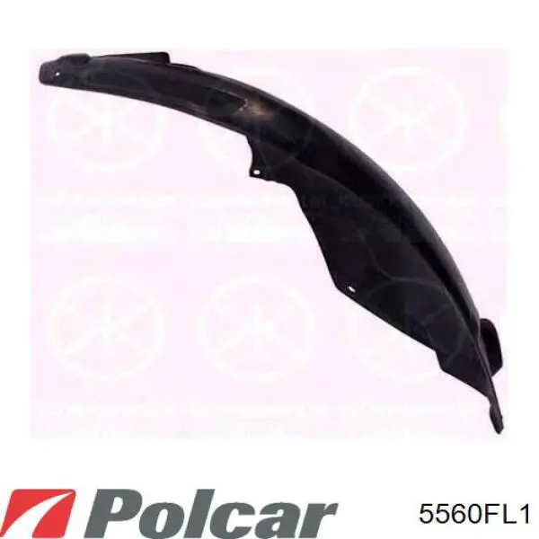 Підкрилок передній лівий 5560FL1 Polcar