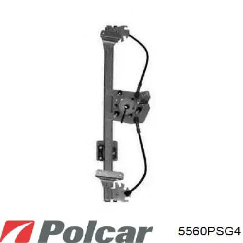 5560PSG4 Polcar механізм склопідіймача двері задньої, правої