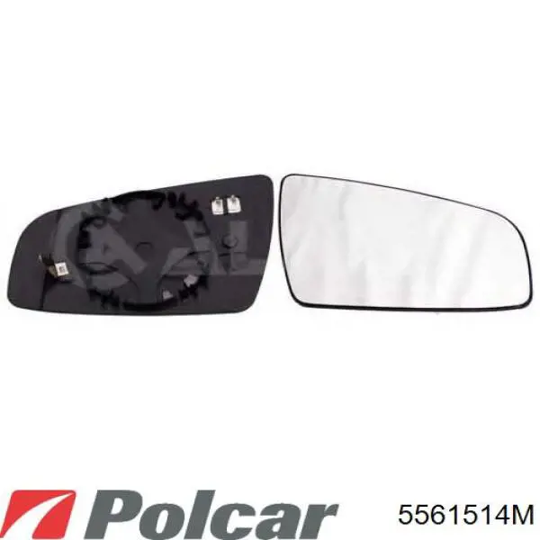 Ліве бокове дзеркало 5561514M Polcar