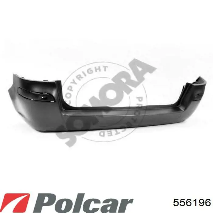 Кожух бампера заднього Signeda POP041095BA ціна, від 112.29 USD