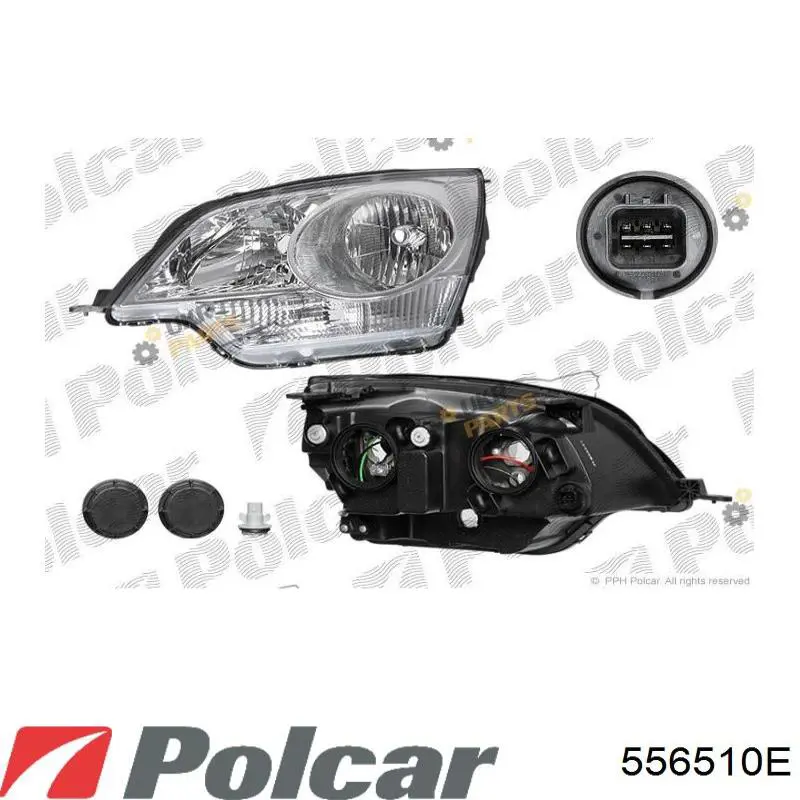 Фара права 556510E Polcar