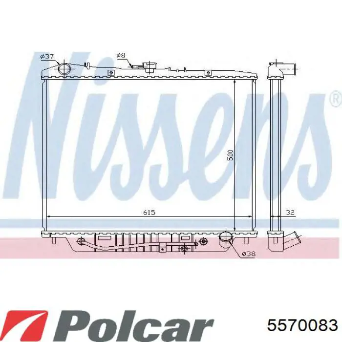  Polcar 5570083 ціна, від 79.97 USD