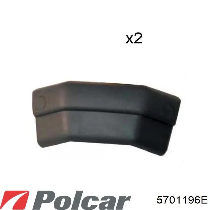 Повторювач повороту на крилі Polcar 5701196E ціна, від 5.58 USD