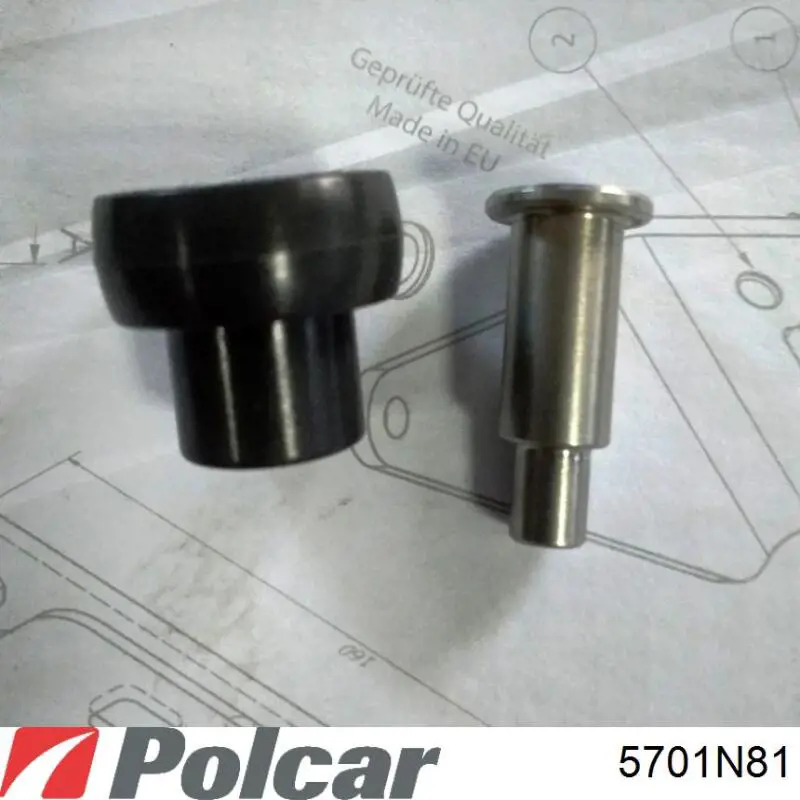 Радіатор пічки 5701N81 Polcar