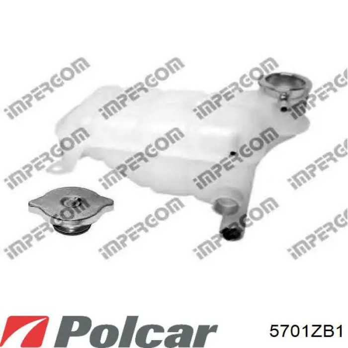 Купити 5701ZB1 Polcar Водяний бачок системи охолодження