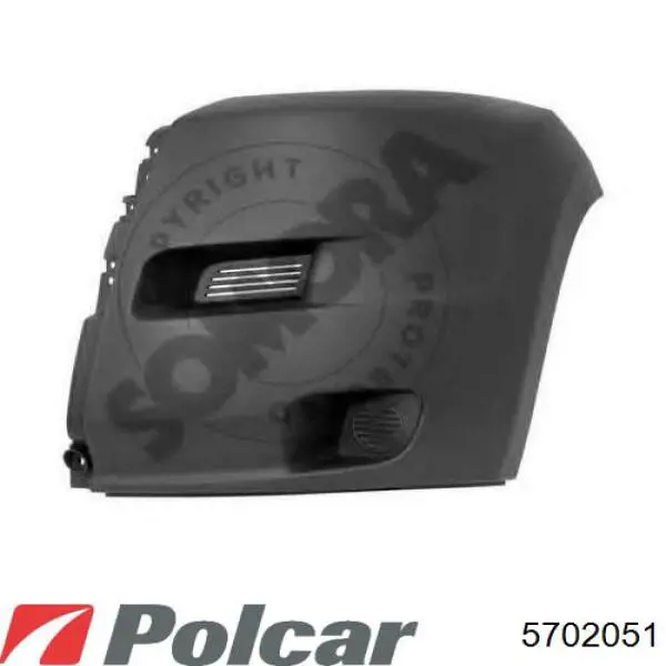 5702051 Polcar решітка радіатора