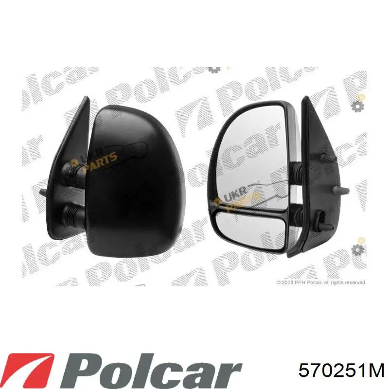 Дзеркало праве 570251M Polcar