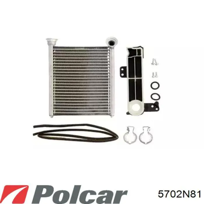 5702N81 Polcar радіатор пічки (обігрівача)