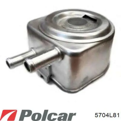 5704L81 Polcar радіатор масляний (холодильник, під фільтром)
