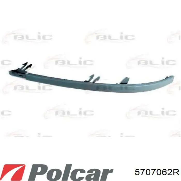 Вія (накладка) правої фари Polcar 5707062R ціна, від 4.61 USD