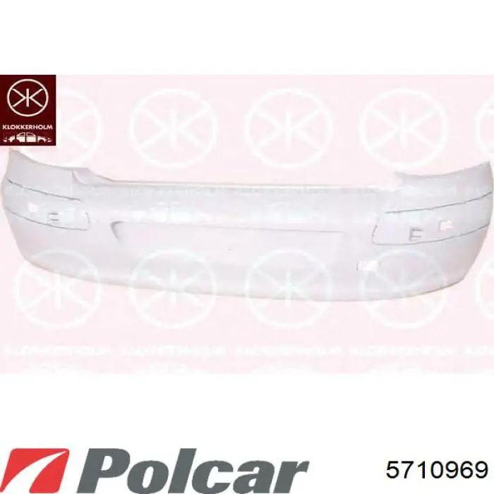 Задній бампер 5710969 Polcar