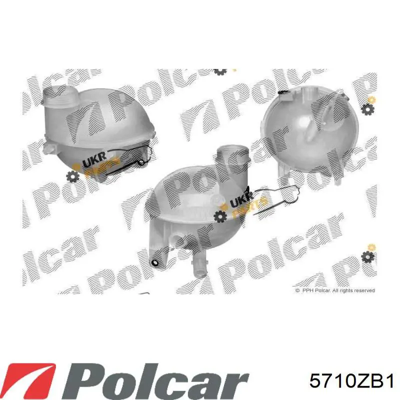 5710ZB1 Polcar Розширювальний бачок охолодження