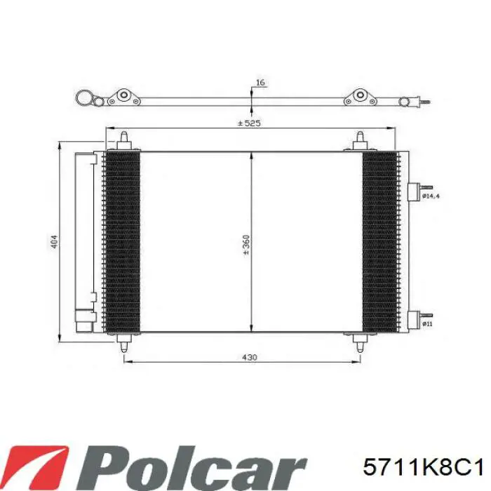 5711K8C1 Polcar Конденсатор