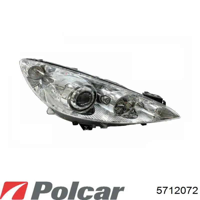 Передній бампер 5712072 Polcar