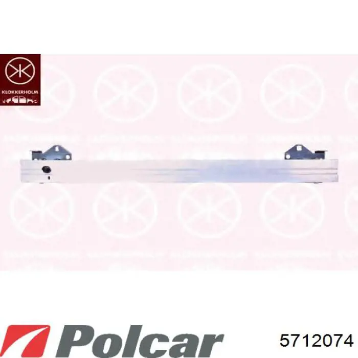 Підсилювач бампера переднього 5712074 Polcar