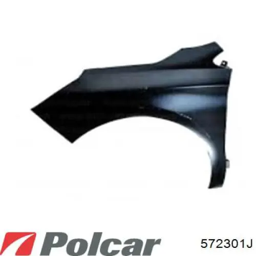 Крило переднє ліве 572301J Polcar