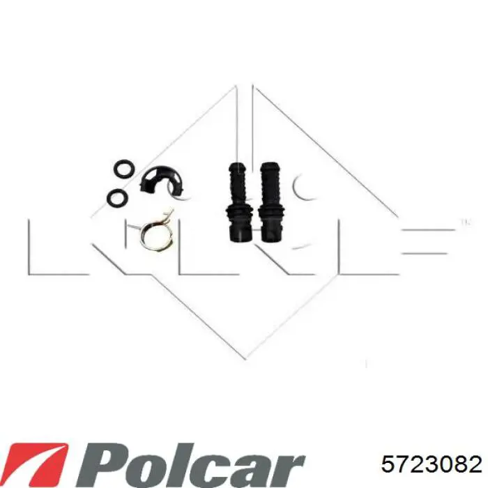 Радіатор 5723082 Polcar