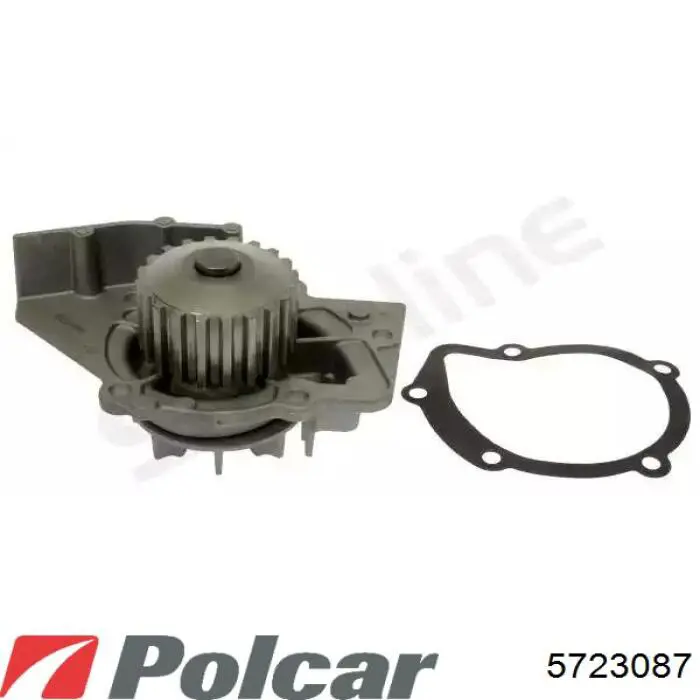 Радіатор основний Polcar 5723087 ціна, від 41.71 USD