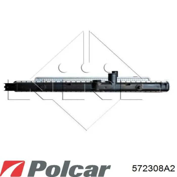 Радіатор охолодження Polcar 572308A2
