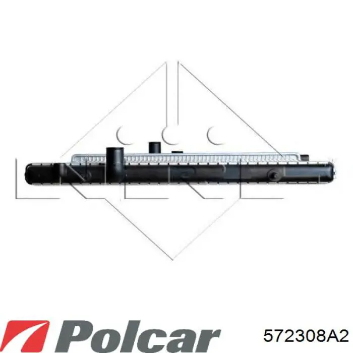 Купити 572308A2 Polcar Радіатор двигуна