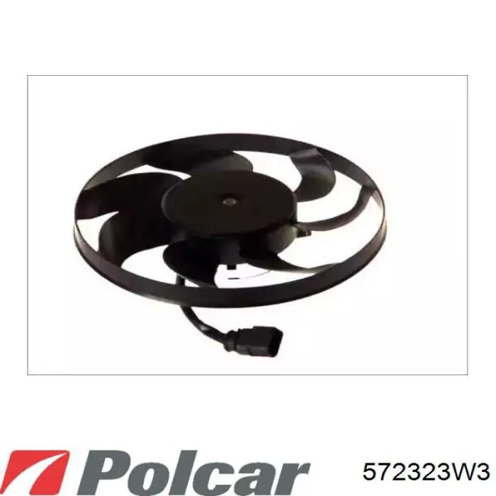 Вентилятор радіатора Polcar 572323W3 ціна, від 39.16 USD
