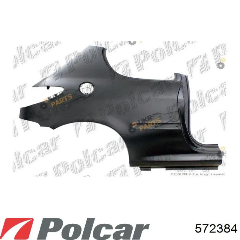 572384 Polcar Крило заднє праве
