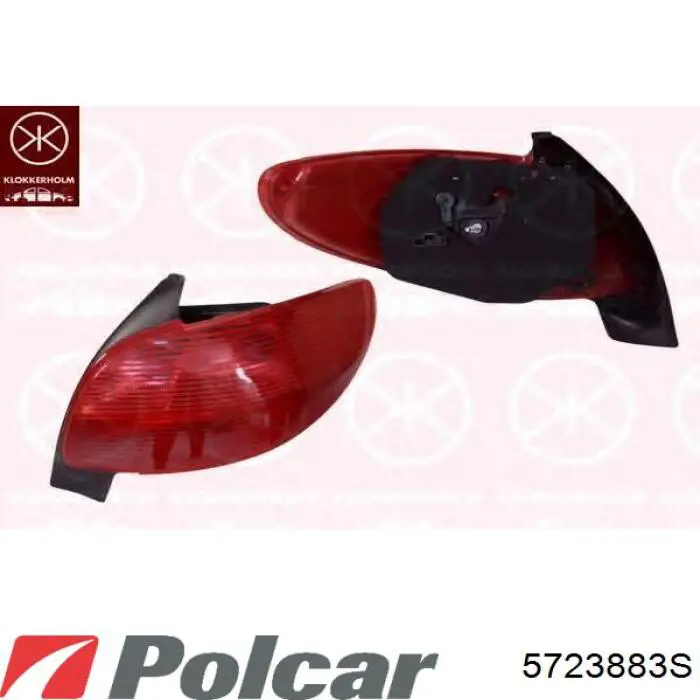 Купити 2531D Peugeot/Citroen Задня права фара