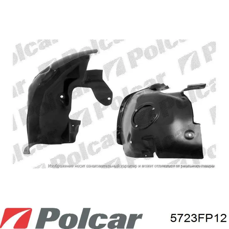 Підкрилок переднього крила, правий передній Peugeot/Citroen 7136H4 ціна, від 12.09 USD