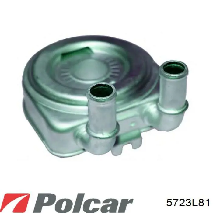 Радіатор масляний (холодильник), під фільтром Polcar 5723L81 ціна, від 20.95 USD