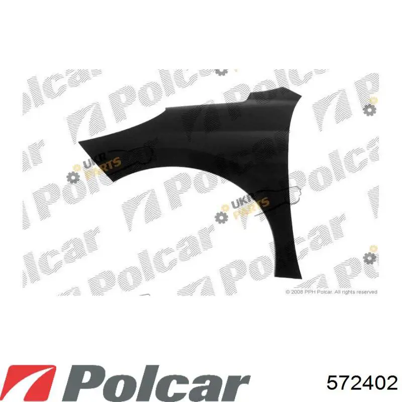 Крило переднє праве FPS FP5508312 ціна, від 27.73 USD