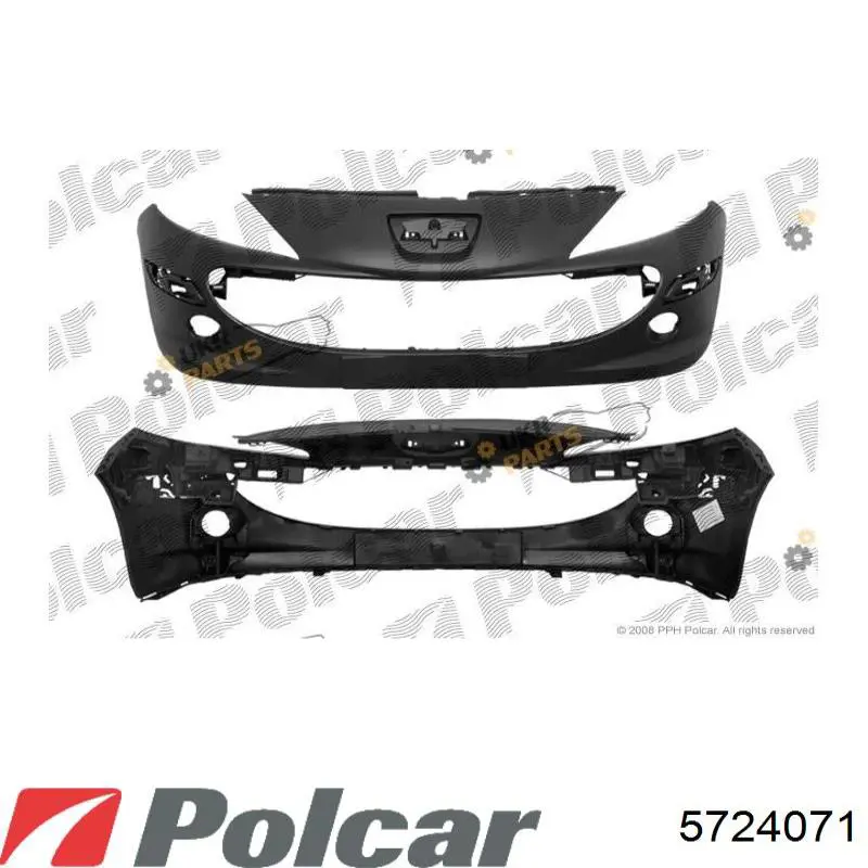 Купити 7401EQ Peugeot/Citroen Буфер (бампер) передній