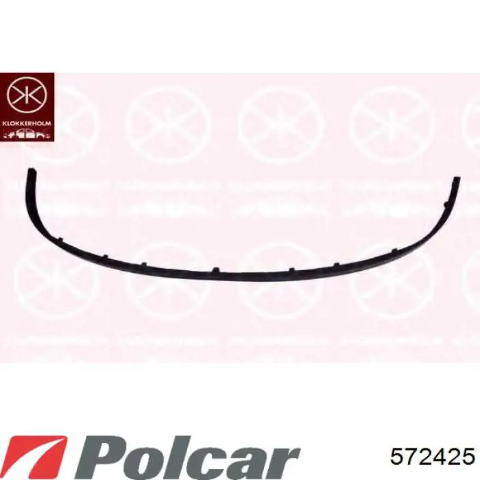 Спліттер переднього бампера Polcar 572425 ціна, від 12.64 USD