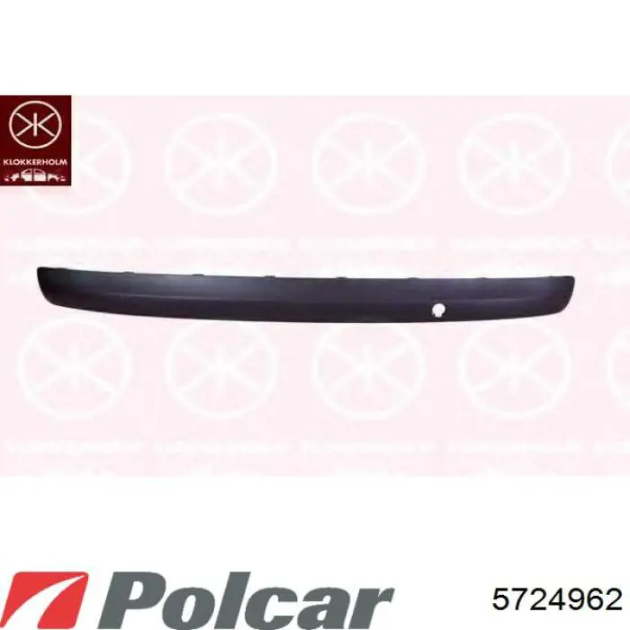 Молдинг заднього бампера 5724962 Polcar