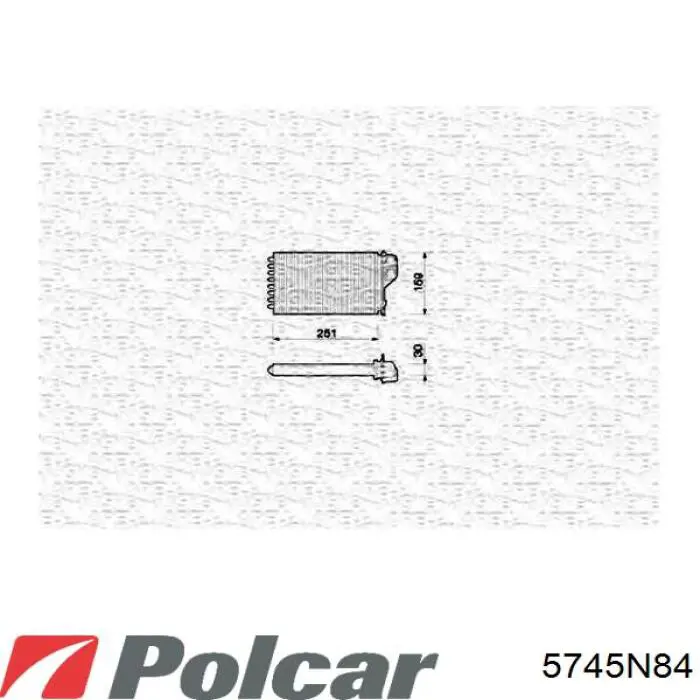 Купити 6464C8 Peugeot/Citroen Теплообмінник